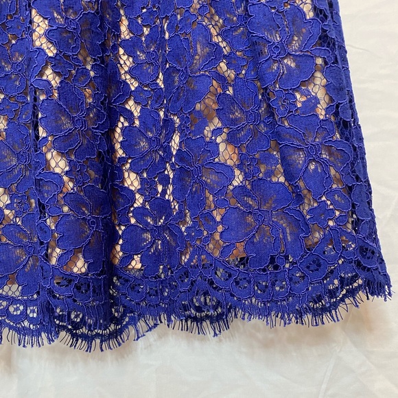 LuLus Blue Lace She’s a Knockout Bodycon Mini Dress - Picture 8 of 14